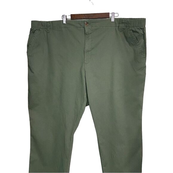 NWOT Old Navy High Waisted OGC Alpine Tundra Cuff Hem Chino Pants Plus Size 4X - Picture 9 of 13